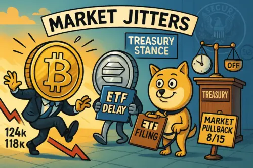 ビットコイン12.4万ドルから急反落──米財務長官発言で心理冷却、Solana・DOGE ETF判断延期とCitigroup参入も【8月15日】